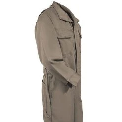 Bulwark Coveralls: Men's CEB2 KH Flame-Resistant Cotton Khaki Coveralls