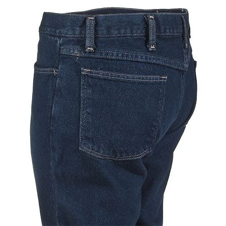 Bulwark Jeans: Men's PEJM SD Flame-Resistant Blue Denim Straight Cut Jeans 5 Bulwark Jeans: Men's PEJM SD Flame-Resistant Blue Denim Straight Cut Jeans - Image 3