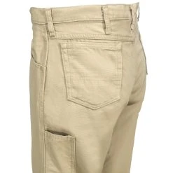 Bulwark Pants: Men's Flame-Resistant PLJ6 KH Khaki Excel Canvas Pants 7 Bulwark Pants: Men's Flame-Resistant PLJ6 KH Khaki Excel Canvas Pants -Work Attire Shop bulwark plj6khj l 01
