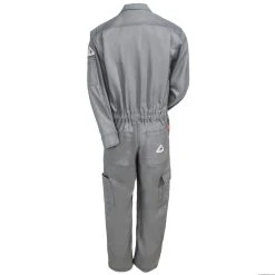 Bulwark Coveralls: Men's QC10 GY IQ Series Endurance FR Grey Premium Coveralls -Work Attire Shop bulwark qc10gy b 01