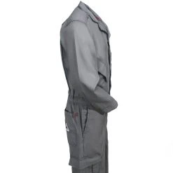 Bulwark Coveralls: Men's QC10 GY IQ Series Endurance FR Grey Premium Coveralls