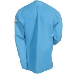 Bulwark Shirts: Men's Blue QT32 BL Flame-Resistant IQ Long Sleeve Shirt -Work Attire Shop bulwark qt32bl b 01