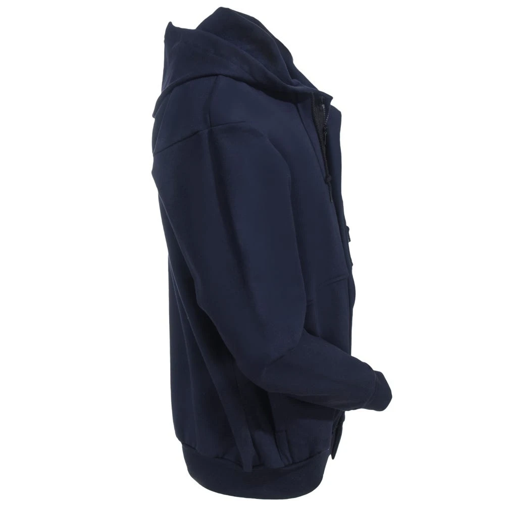 Bulwark Sweatshirts: Men's SEH4 NV Navy Flame-Resistant Hooded Zip-Up Sweatshirt 3 Bulwark Sweatshirts: Men's SEH4 NV Navy Flame-Resistant Hooded Zip-Up Sweatshirt