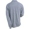 Bulwark Shirts: Men's SMP2 GY Grey FR Classic Long Sleeve Polo Shirt -Work Attire Shop bulwark smp2gy3 b 01