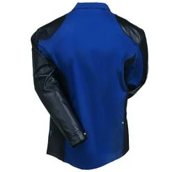 Black Stallion Jackets: Men's Blue BXRB9C PS Flame-Resistant Welding Jacket