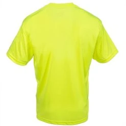 Carhartt Force Shirts: Men's Force 100493 323 Lime Hi-Vis Moisture Wicking Shirt -Work Attire Shop carhartt 100493323 b 01