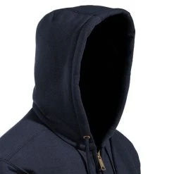 Carhartt Sweatshirts: Men's Rutland Rain Defender 100632 472 Zip Men's Hooded Sweatshirt -Work Attire Shop carhartt 100632472 h 01