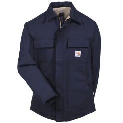 Carhartt Coats: Men's 101618 410 Flame Resistant Cotton Duck Traditional Lined Coat -Work Attire Shop carhartt 101618 410 f 01