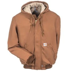 Carhartt Jackets: Men's Cotton Duck 101621 211 Flame Resistant Active Jacket -Work Attire Shop carhartt 101621 211 f 01