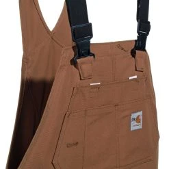 Carhartt Overalls: Men's 101626 211 FR Quilt Lined Cotton Duck Bib Overalls 8 Carhartt Overalls: Men's 101626 211 FR Quilt Lined Cotton Duck Bib Overalls -Work Attire Shop carhartt 101626 211 fd 01 1 1