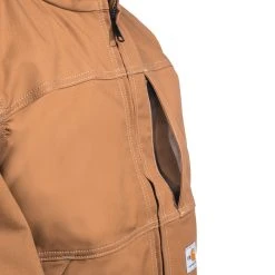 Carhartt Jackets: Men's 102179 211 Carhartt Brown FR Full Swing Quick Duck Jacket -Work Attire Shop carhartt 102179 211 b 01 5