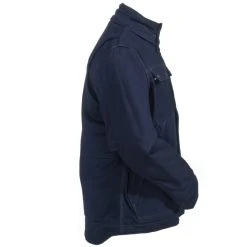 Carhartt Coats: Men's 102182 410 Dark Navy FR Quick Duck Coat -Work Attire Shop carhartt 102182410 r 01