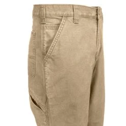 Carhartt Pants: Men's Rugged Flex 102291 253 Dark Khaki Dungarees -Work Attire Shop carhartt 102291 253 r 01 1