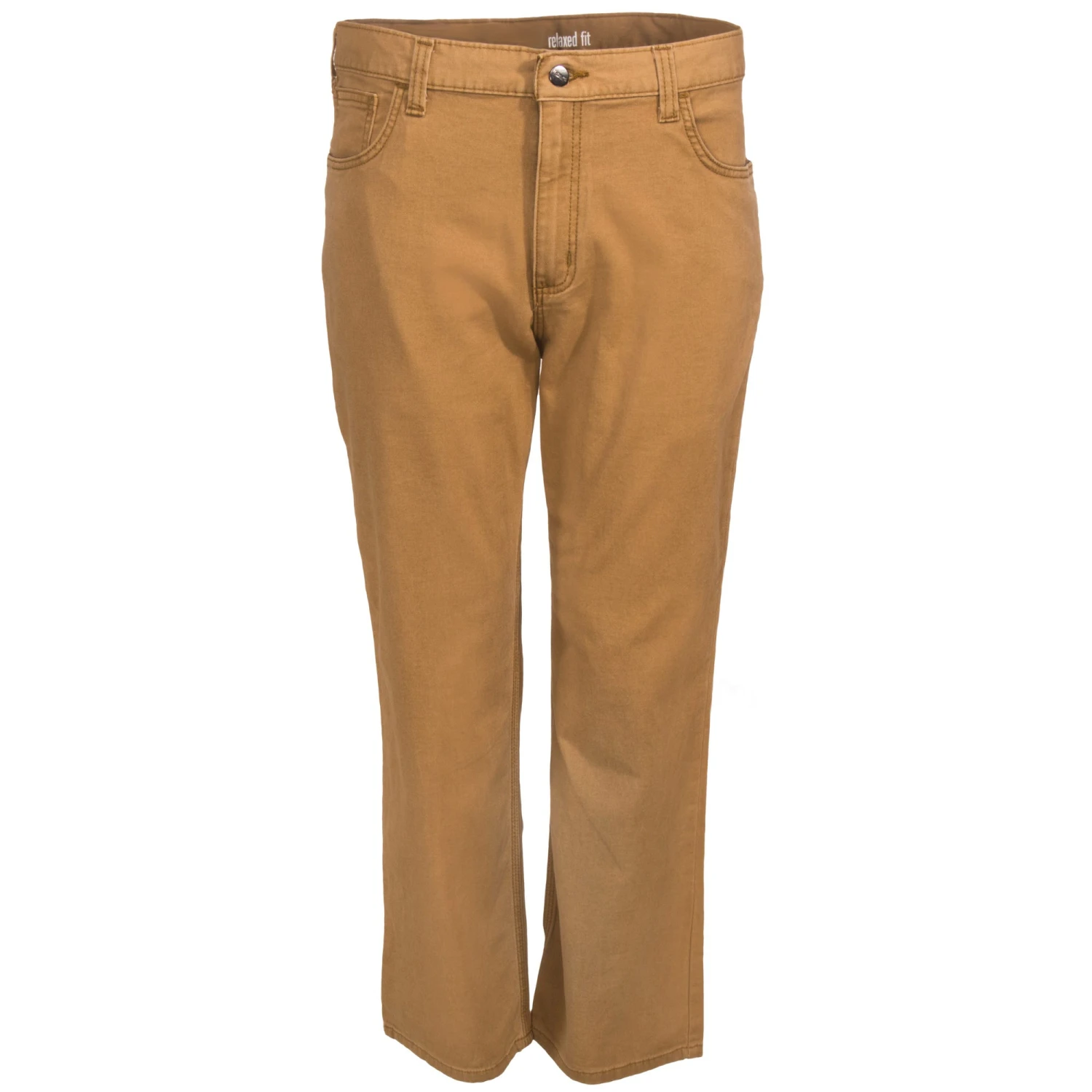 Carhartt Pants: Men's 102517 918 Brown Hickory Rigby Rugged Flex Canvas Five-Pocket Pants 4 Carhartt Pants: Men's 102517 918 Brown Hickory Rigby Rugged Flex Canvas Five-Pocket Pants - Image 2