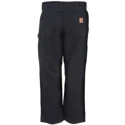 Carhartt Pants: Men's B151 BLK Black Lightweight Canvas Dungaree Work Pants -Work Attire Shop carhartt b151 blk b 01