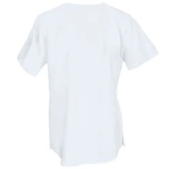 Carhartt Scrubs: Women's 12110 WHT White V-Neck Media Scrub Top