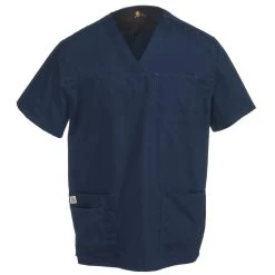 Carhartt Scrubs: Men's C15208 NVY Navy Blue Multi-Pocket Scrub Top 7 Carhartt Scrubs: Men's C15208 NVY Navy Blue Multi-Pocket Scrub Top -Work Attire Shop carhartt c15208a nvy f 01