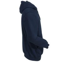 Carhartt Sweatshirts: Men's K288 472 New Navy Blue Midweight Hooded Logo Sweatshirt -Work Attire Shop carhartt k288472 r 01