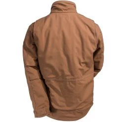 Carhartt Coats: Men's Brown 102182 211 FR Full Swing Quick Duck Coat -Work Attire Shop carhartt 102182 211 4