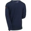 CAT Apparel Shirts: Men's 1630003 57E Navy FR Long-Sleeve Performance Crew Shirt -Work Attire Shop cat 1630003 b 01