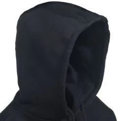 Caterpillar Sweatshirts: Men's 1910709 016 Black Hooded Trademark Banner Sweatshirt -Work Attire Shop cat 1910709 blk h 01