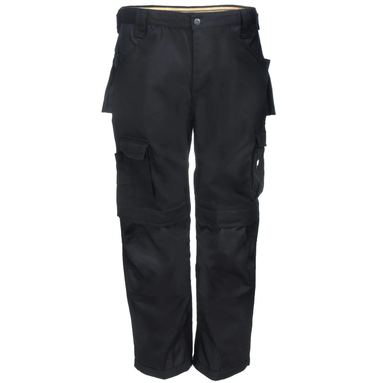 CAT Apparel Pants: Men's C172 016 Black Multi-Pocket Trademark Trousers 4 CAT Apparel Pants: Men's C172 016 Black Multi-Pocket Trademark Trousers - Image 2