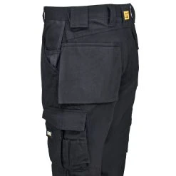 CAT Apparel Pants: Men's C172 016 Black Multi-Pocket Trademark Trousers 8 CAT Apparel Pants: Men's C172 016 Black Multi-Pocket Trademark Trousers -Work Attire Shop cat c172 016 l 01