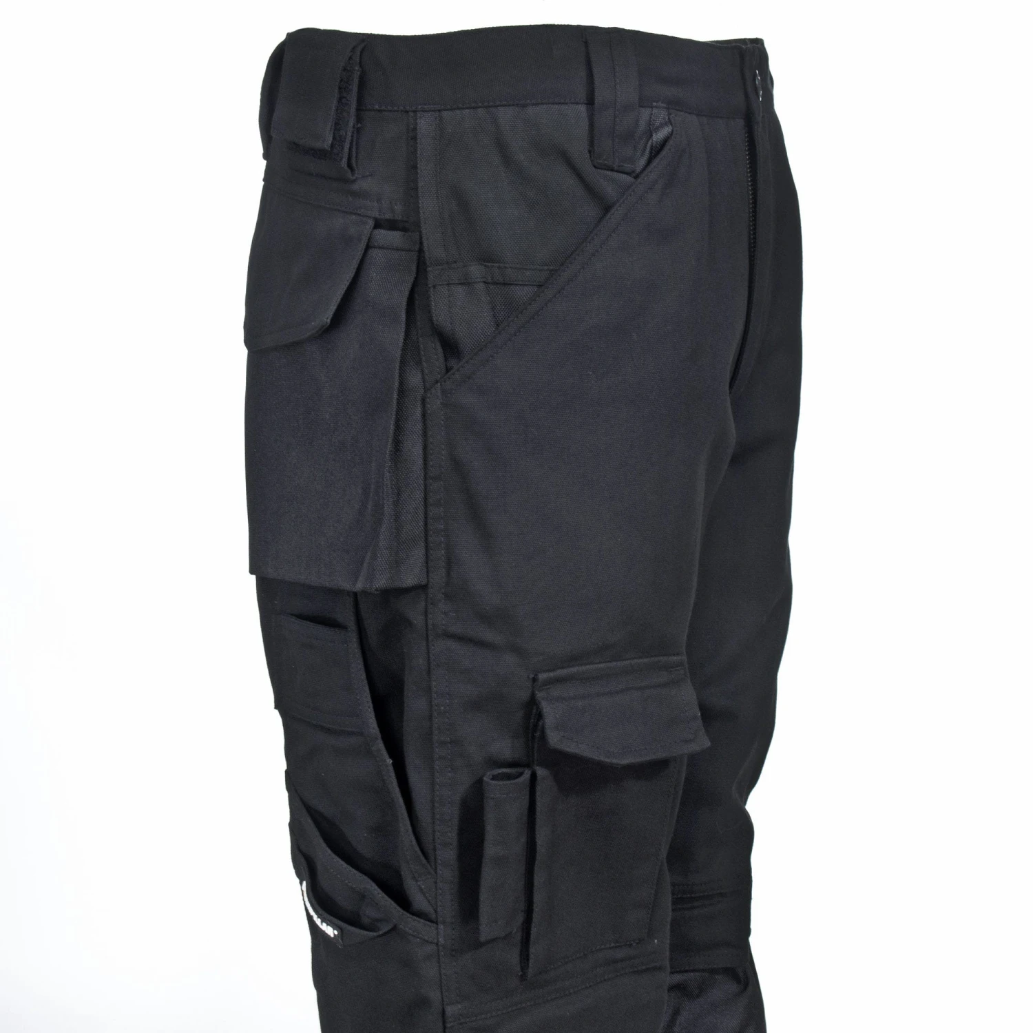 CAT Apparel Pants: Men's C172 016 Black Multi-Pocket Trademark Trousers 6 CAT Apparel Pants: Men's C172 016 Black Multi-Pocket Trademark Trousers - Image 4