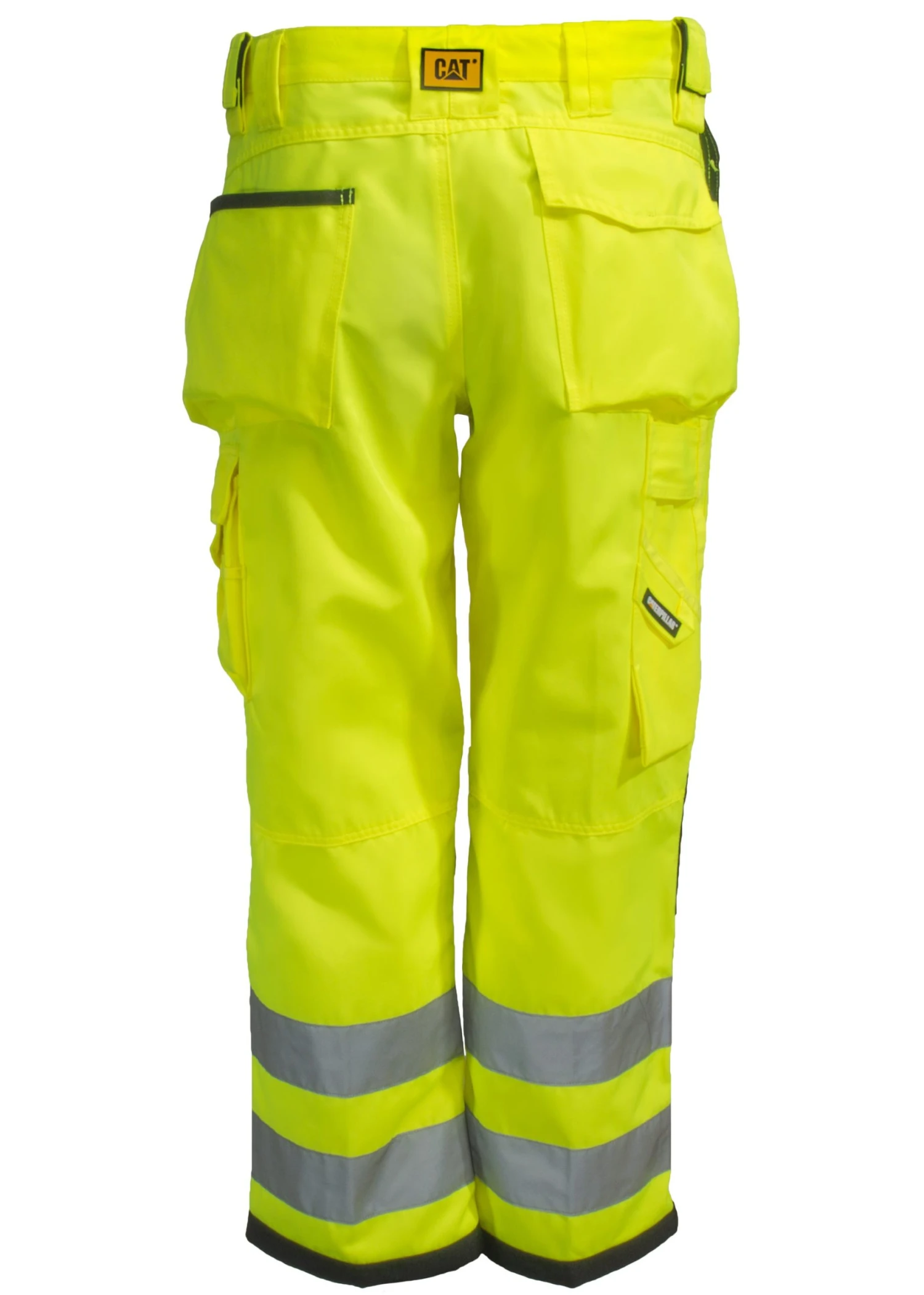 CAT Apparel Pants: Men's C172EHV 83F Hi Vis Trademark Trouser Pants 6 CAT Apparel Pants: Men's C172EHV 83F Hi Vis Trademark Trouser Pants - Image 4