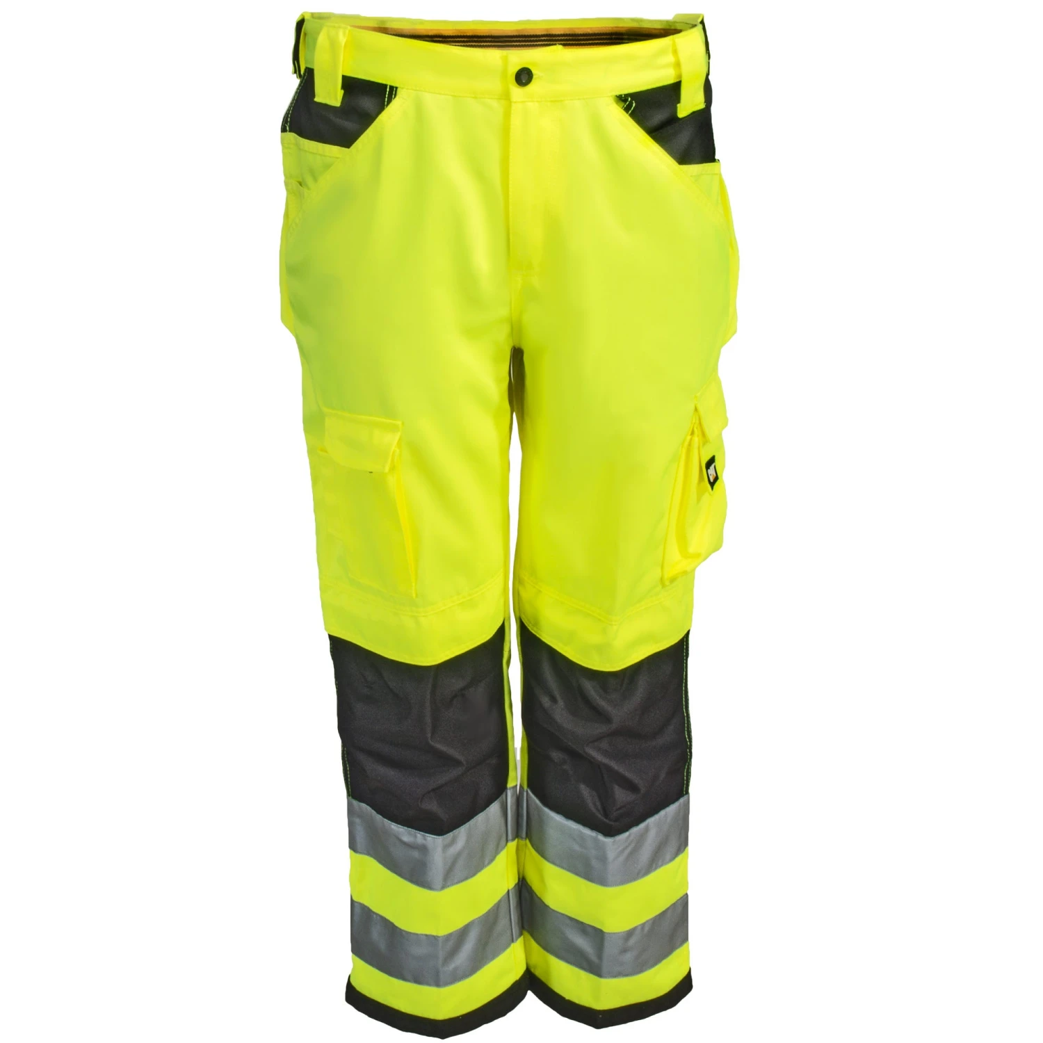 CAT Apparel Pants: Men's C172EHV 83F Hi Vis Trademark Trouser Pants 4 CAT Apparel Pants: Men's C172EHV 83F Hi Vis Trademark Trouser Pants - Image 2