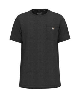 Carhartt Shirts: Men's 104616 CRH Carbon Heather Force Relaxed Fit Short Sleeve Pocket T-Shirt 3 Carhartt Shirts: Men's 104616 CRH Carbon Heather Force Relaxed Fit Short Sleeve Pocket T-Shirt