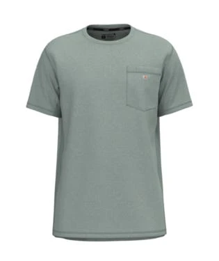 Carhartt Shirts: Men's 104616 G86 Succulent Heather Force Relaxed Fit Short Sleeve Pocket T-Shirt