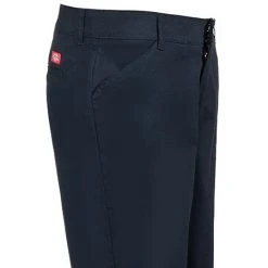 Dickies Pants: Women's Black FP321 BK Relaxed Fit Stretch Twill Work Pants