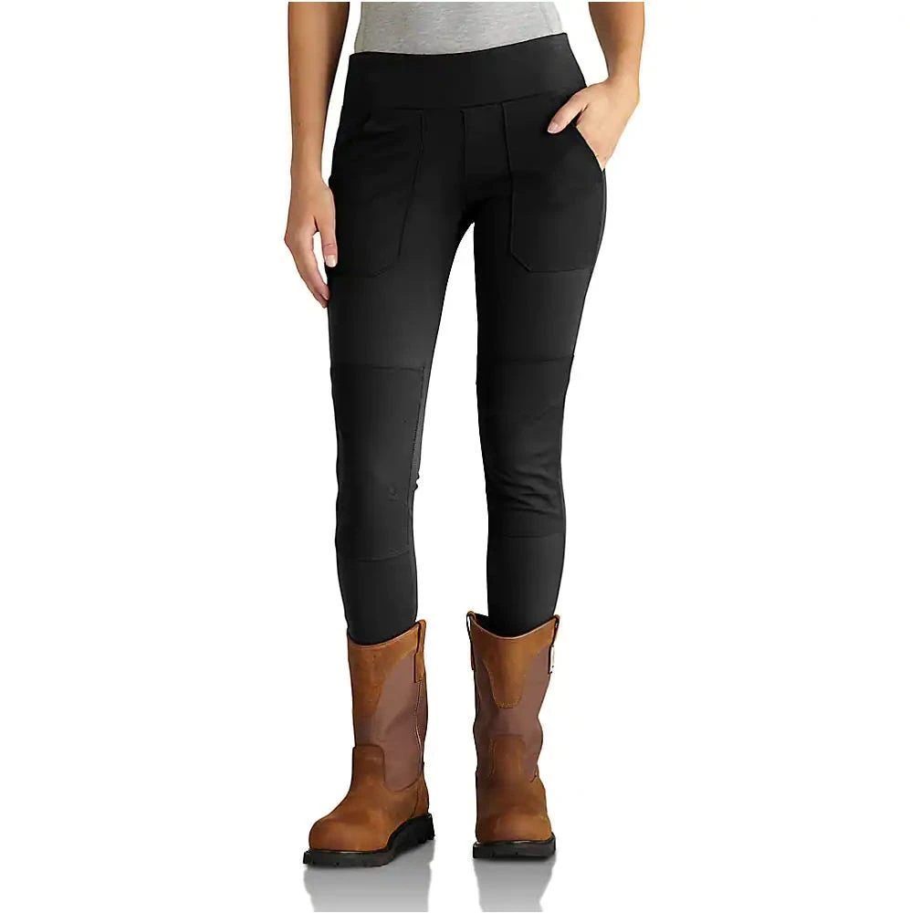 Carhartt Pants: Women's 102482 N04 Black Black Force Utility Leggings 3 Carhartt Pants: Women's 102482 N04 Black Black Force Utility Leggings