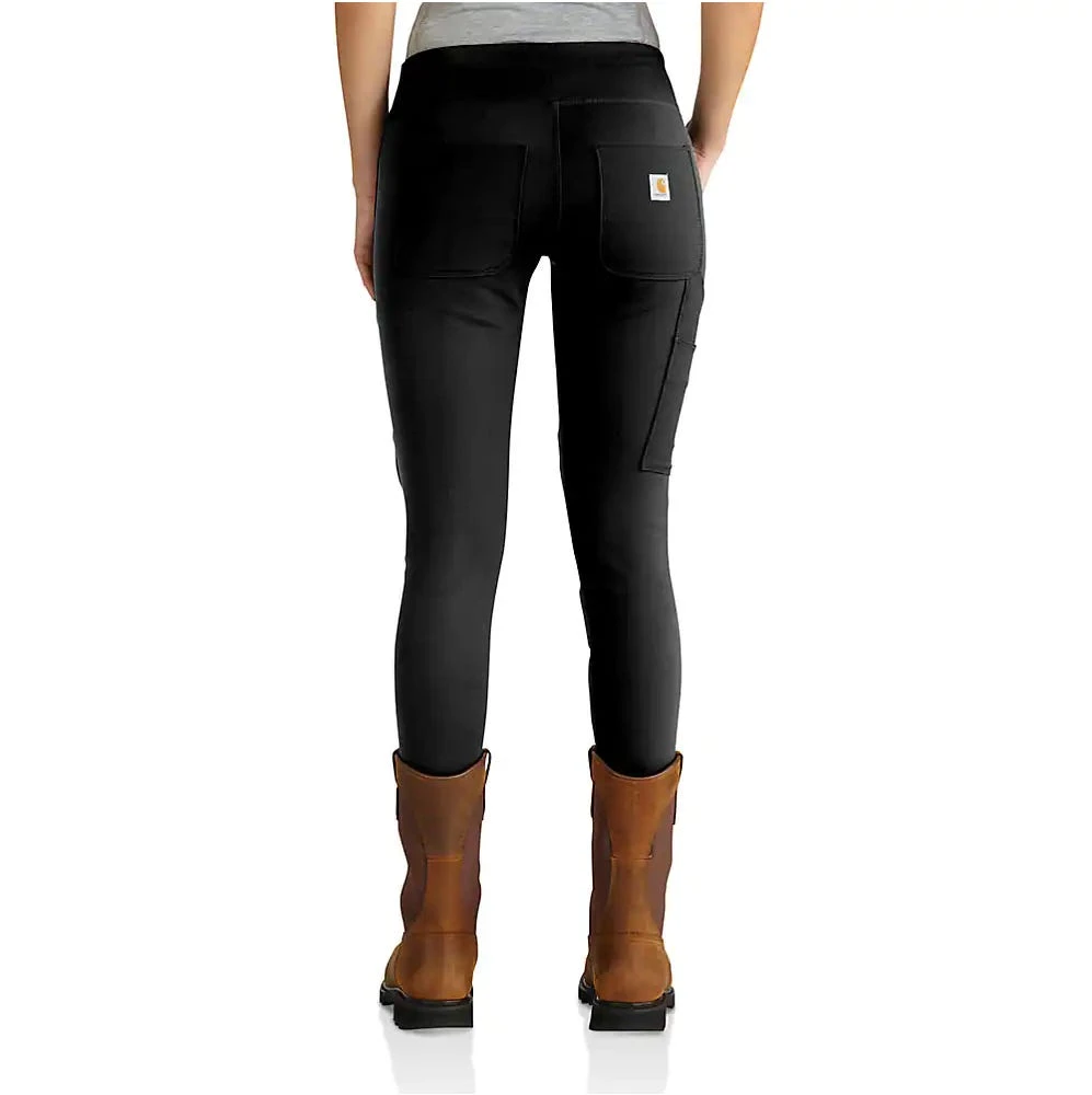 Carhartt Pants: Women's 102482 N04 Black Black Force Utility Leggings 4 Carhartt Pants: Women's 102482 N04 Black Black Force Utility Leggings - Image 2