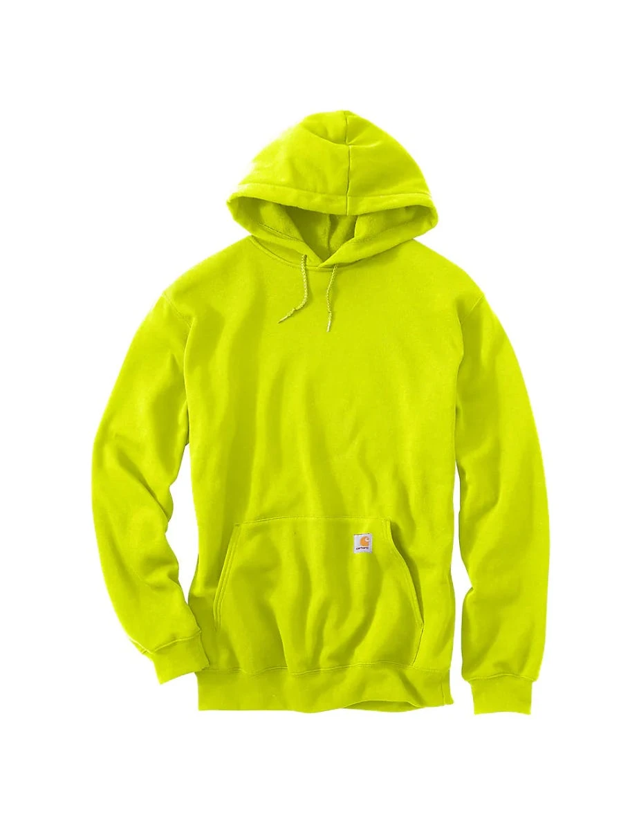 Carhartt Sweatshirts: Men's K121 BLM Brite Lime Hooded Pullover Sweatshirt 3 Carhartt Sweatshirts: Men's K121 BLM Brite Lime Hooded Pullover Sweatshirt