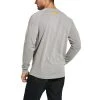 Ariat Rebar Shirt: Men's 10032849 Heather Grey Cotton Strong Block T-Shirt 1 Ariat Rebar Shirt: Men's 10032849 Heather Grey Cotton Strong Block T-Shirt -Work Attire Shop f20 mns work gaglione 10032849 back