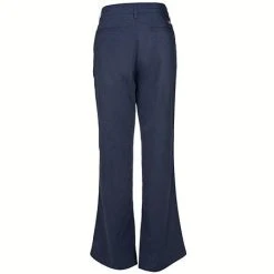 Dickies Pants: Women's Dark Navy FP121 DN Flat Front Stretch Twill Pants