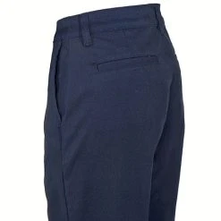 Dickies Pants: Women's Dark Navy FP121 DN Flat Front Stretch Twill Pants -Work Attire Shop fp121dnv dickiesl 01