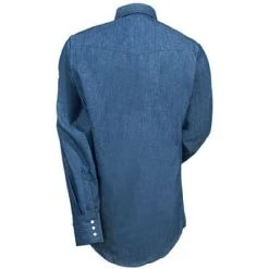 Wrangler Shirts: Men's FR12127 Denim Flame Resistant Shirt 7 Wrangler Shirts: Men's FR12127 Denim Flame Resistant Shirt -Work Attire Shop fr70127 wranglerb 01 1