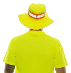 Tingley Hats: Unisex H73222 Fluorescent Yellow Job Sight Ranger Hat