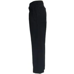Red Kap Work Clothes: PT32 BK Men's Black Pleated Work Pants