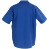 Red Kap Shirts: Men's SP24 RB Blue Short-Sleeve Industrial Work Shirt
