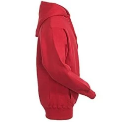 Sport Tek Sweatshirt: Men's Red F281 RED Heavyweight Pullover Hooded Sweatshirt 8 Sport Tek Sweatshirt: Men's Red F281 RED Heavyweight Pullover Hooded Sweatshirt -Work Attire Shop image 46028