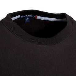 Sport-Tek Sweatshirts: Men's Black F280 BLK Heavyweight Crewneck Sweatshirt -Work Attire Shop image 46353