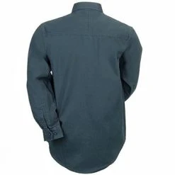 Wrangler Riggs Shirts: Men's Forest Green 3W501 FG Cotton Twill Long Sleeve Shirt