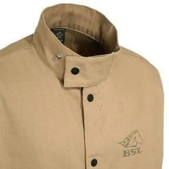Black Stallion Jackets: Men's BXTN9C Flame-Resistant Tan Welding Jacket 9 Black Stallion Jackets: Men's BXTN9C Flame-Resistant Tan Welding Jacket -Work Attire Shop image 47868