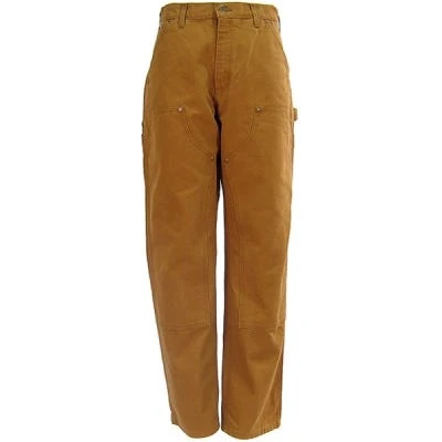 Carhartt Pants: Men's B136 BRN Brown Double Front Duck Dungaree Work Pants 6 Carhartt Pants: Men's B136 BRN Brown Double Front Duck Dungaree Work Pants - Image 4