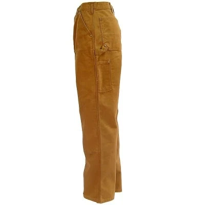 Carhartt Pants: Men's B136 BRN Brown Double Front Duck Dungaree Work Pants 5 Carhartt Pants: Men's B136 BRN Brown Double Front Duck Dungaree Work Pants - Image 3