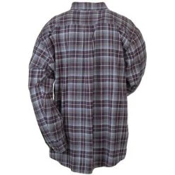 Carhartt Shirts: Midweight Flannel Work Shirt S137NVY -Work Attire Shop image 48296
